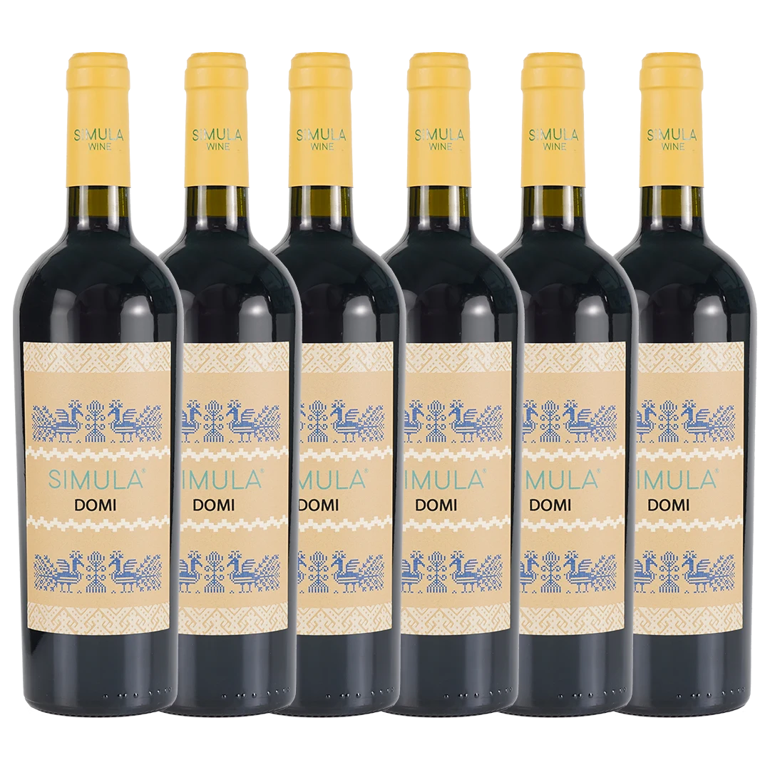 Simula Wine - Domi - Vino Rosso - 6 Bottiglie